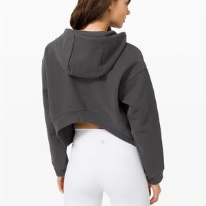 Lululemon Cool Crescent Hoodie-
Graphite Grey